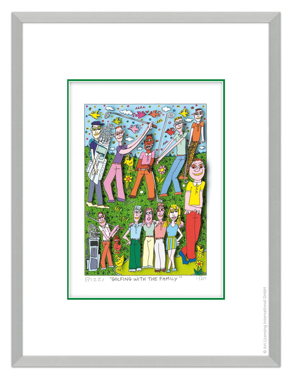 JAMES RIZZI - GOLFING WITH THE FAMILY