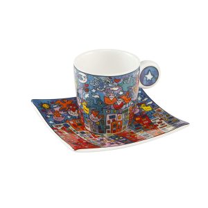 Goebel - James Rizzi - City Birds Espressotasse