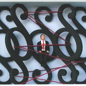 Volker Kühn - 3D ART in BOXES - Verstrickt