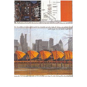 CHRISTO - Kunstdruck THE GATES XXV