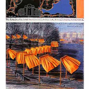 CHRISTO - Kunstdruck THE GATES VIII