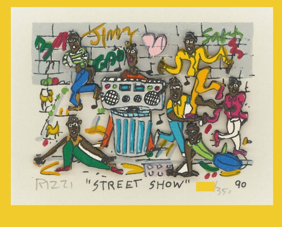 JAMES RIZZI - STREET SHOW - handsigniert