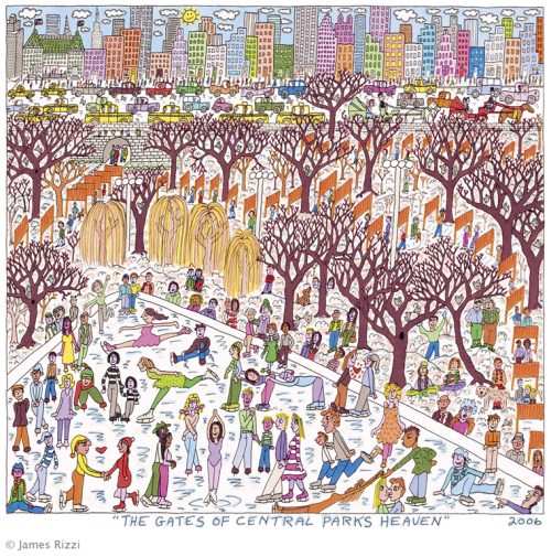 JAMES RIZZI - THE GATES OF CENTRAL PARK`S HEAVEN