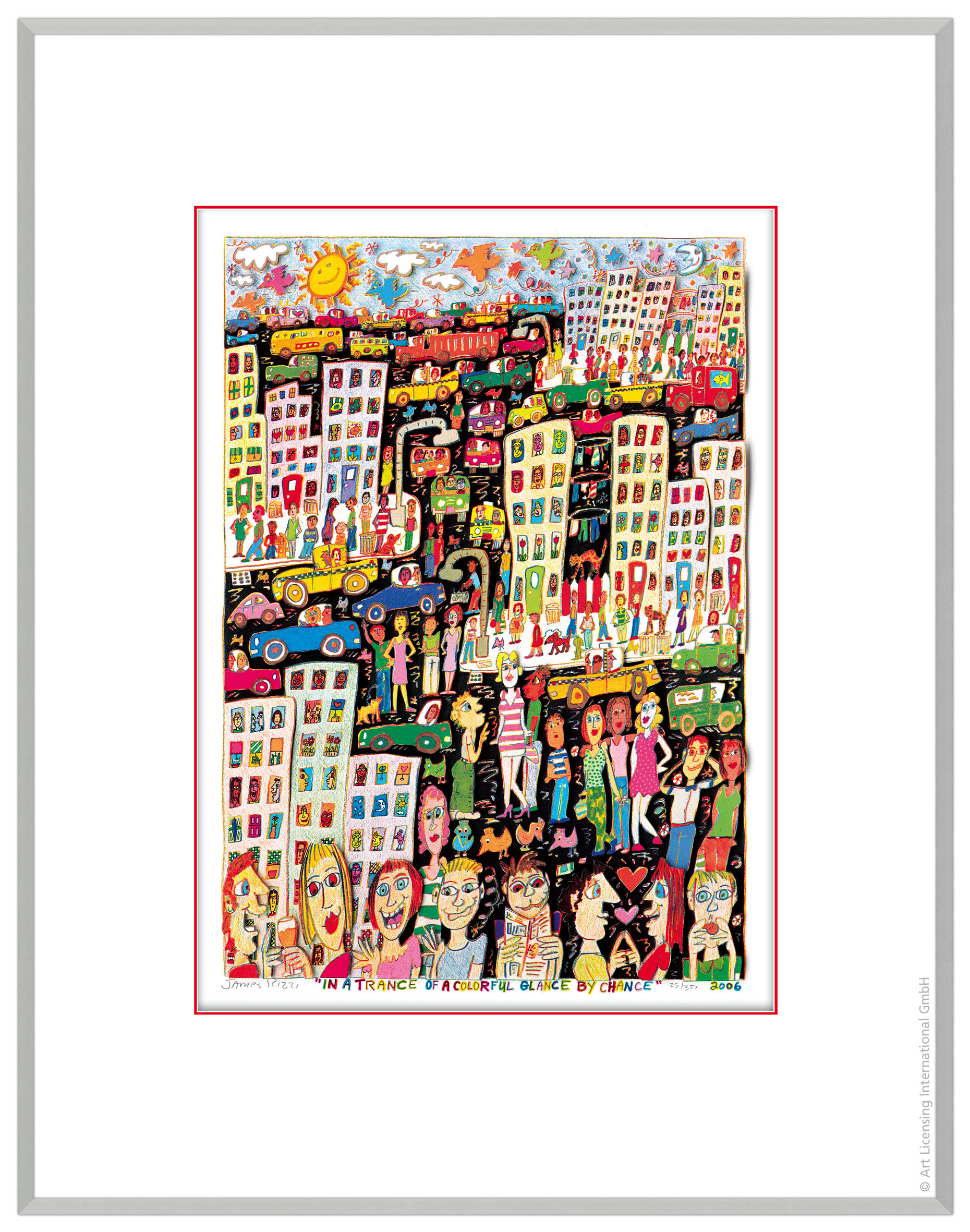 JAMES RIZZI - IN A TRANCE OF A COLORFUL GLANCE BY CHANCE