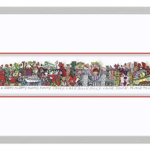 JAMES RIZZI - WHAT A HAPPY, SLAPPY, SUNNY, FUNNY, CRAZY, LAZY, SILLY, DILLY, LOVIE, DOVIE, PLACE TO LIVE