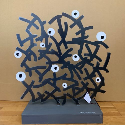 Patrick Preller - Metallskulptur - Storkes and Eyes