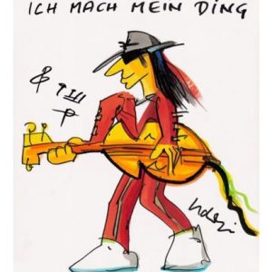 UDO LINDENBERG - Siebdruck - Ich mach mein Ding