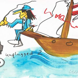 UDO LINDENBERG - Siebdruck - Unplugged 2