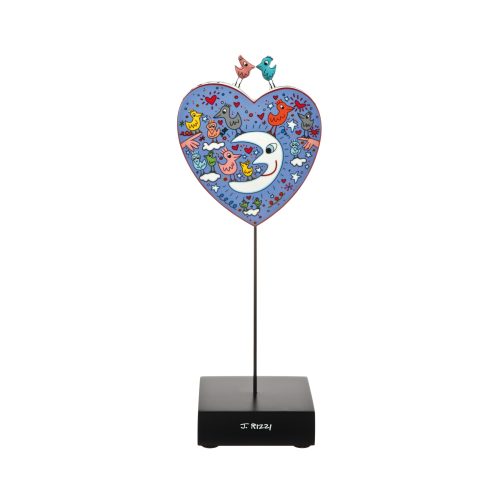 Goebel - James Rizzi - Birds Love the Moon - Figur - Porzellan