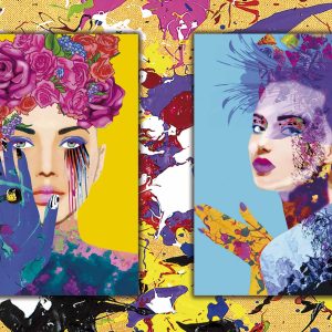 Harald Glööckler - FineArtPrint "FACES & BEAUTY"