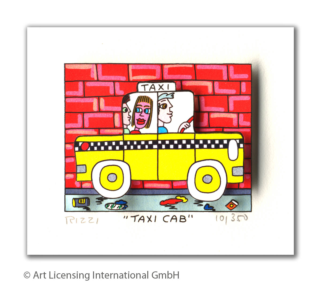 JAMES RIZZI - TAXI CAB