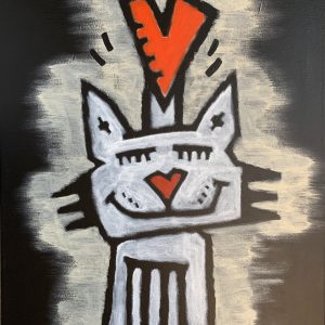 Herman - Happy Cat - Unikat