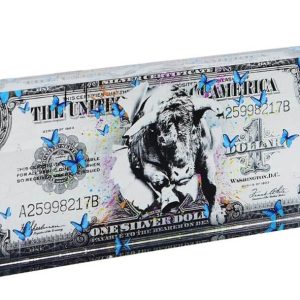 DEVIN MILES - ONE DOLLAR SILVER - Acrylblock