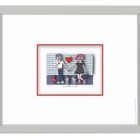 JAMES RIZZI - YOUNG LOVE - mit Rahmen - Rarität Einzelstück -Ausverkauft