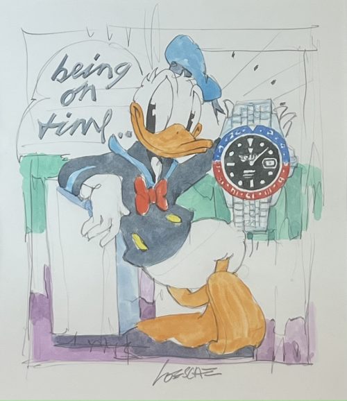 BEING ON TIME - Donald Duck - Wolfgang Loesche
