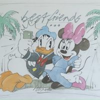 BEST FRIENDS - Donald & Daisy Duck - Wolfgang Loesche