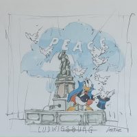 PEACE - LUDWIGSBURG - Donald Duck - Wolfgang Loesche