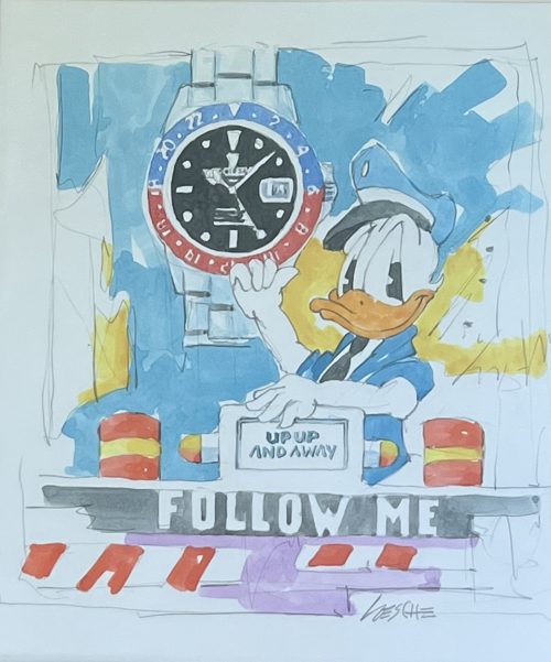 FOLLOW ME - UP UP AND AWAY - Donald Duck - Wolfgang Loesche