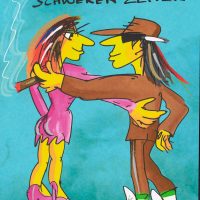 UDO LINDENBERG   -  handsignierter Siebdruck  - Durch die schweren Zeiten - Version 2025