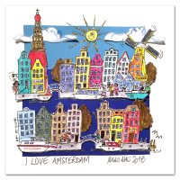 I love Amsterdam - Paolo Randazzo - 3D-Kunstwerk -