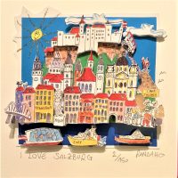 I love Salzburg - Paolo Randazzo - 3D-Kunstwerk -