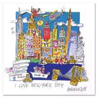 I love New York City - Paolo Randazzo - 3D-Kunstwerk -