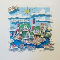 I love Sylt - Paolo Randazzo - 3D-Kunstwerk -