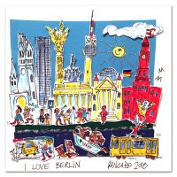 I love Berlin - Paolo Randazzo - 3D-Kunstwerk -