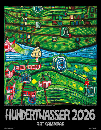 Hundertwasser Art Calendar 2026