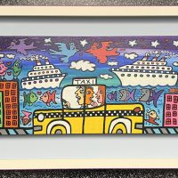 JAMES RIZZI - TAXI TO THE HARBOR - Unikat - Einzelstück - Rarität